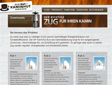 Tablet Screenshot of kaminhut.com